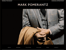 Tablet Screenshot of markpomerantz.com